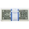 Image 2 : Lot of 100 Consecutive 2013 $1 Federal Reserve Notes