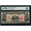 Image 1 : 1901 $10 Bison Legal Tender Note PMG 20
