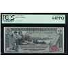 Image 1 : 1896 $1 Silver Certificate PCGS 64PPQ