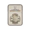 Image 1 : 1885-S $1 Morgan Silver Dollar Coin NGC MS60