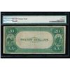 Image 2 : 1882 $20 Hornell National Bank Note PMG 20