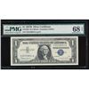 Image 1 : 1957B $1 Silver Certificate Note PMG 68EPQ