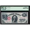 Image 1 : 1917 $1 Legal Tender Note PCGS 66PPQ