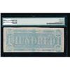 Image 2 : 1864 $100 Confederate States of America Note PMG 63