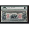 Image 1 : 1901 $10 Bison Legal Tender Note PMG 40EPQ