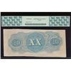 Image 2 : 1863 $20 Confederate States of America Note PCGS 35