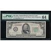 Image 1 : 1934 $50 St Louis Federal Reserve Note PMG 64