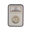 Image 1 : 1916 Walking Liberty Half Dollar Coin NGC MS62