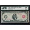 Image 1 : 1914 $5 Chicago Red Seal Federal Reserve Note PMG 25