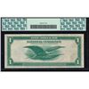 Image 2 : 1918 $1 Philadelphia Federal Reserve Bank Note PCGS 58PPQ
