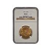 Image 1 : 1911 $10 Liberty Head Eagle Gold Coin NGC MS62