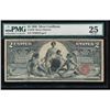Image 1 : 1896 $2 Silver Certificate PMG VF25