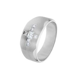 14KT White Gold 0.49ctw Diamond Ring