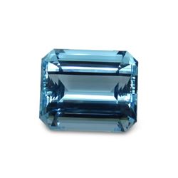 36.48ct GIA Certified Aquamarine Gemstone