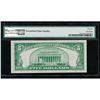 Image 2 : 1928B $5 Legal Tender Mule Note PMG 66EPQ