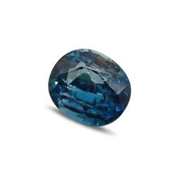 4.39ct Oval Blue Zircon Gemstone