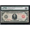 Image 1 : 1914 $10 Cleveland Red Seal Federal Reserve Note PMG 30
