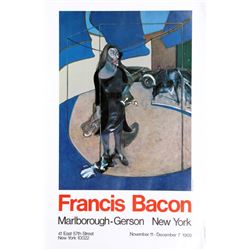 Francis Bacon, Exhibition at Marlborough Gerson Galleries, New York, Poster