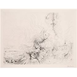 Hans Bellmer, Les Milles en Feu, Etching