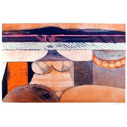 Hans Graeder, Nude 1, Lithograph