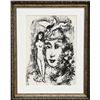 Image 1 : Marc Chagall, Le Clown Blanc, Lithograph