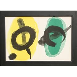 Joan Miro, Derrier le Mirroir 2, Lithograph