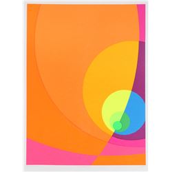 Herbert Aach, Split Infinity #12BS, Serigraph