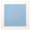 Image 1 : Richard Anuszkiewicz, Winter Suite (Light Blue with Blue), Intaglio Aquatint Etching
