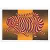 Image 1 : Victor Vasarely, Two Tigers on Gold, Screenprint