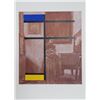 Image 1 : George Deem, Mondrian with Vermeer, Lithograph with Silkscreen