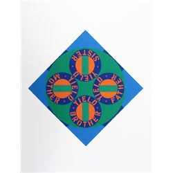 Robert Indiana, Yield Brother #2 from the American Dream Portfolio, Serigraph