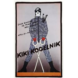 Kiki Kogelnik, Jack Gallery (Scissors), Poster