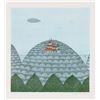 Image 1 : Keiko Minami, Castle, Aquatint Etching