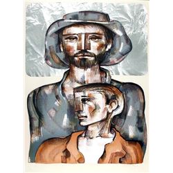 Jorge Dumas, Today and Tomorrow, Lithograph