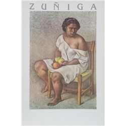 Francisco Zuniga, Woman with Lemons, Poster
