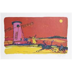 Alvin Carl Hollingsworth, Don Quixote 1, Lithograph