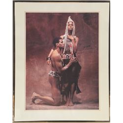 African Couple, Poster