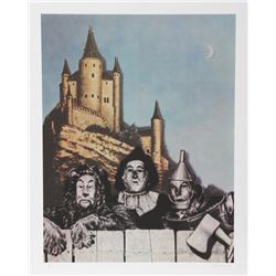 Robert Anderson, Courage - Wizard of Oz, Lithograph