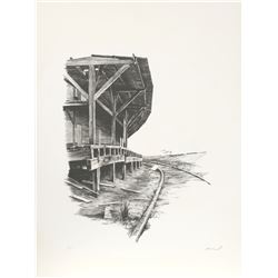 Harry McCormick, Old Station, Lithograph