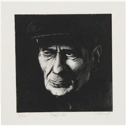 Harry McCormick, The Turk, Aquatint Etching