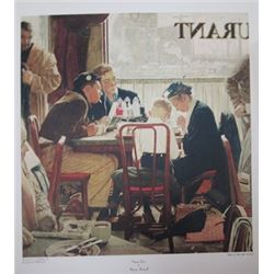 Norman Rockwell, Saying Grace, Vintage Poster
