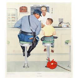 Norman Rockwell, The Runaway, Vintage Poster