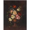 Image 1 : R. Rosini, Floral, Oil Painting on Wood
