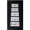 Image 1 : Five Hawaii Bank Notes, American Bank Note Commermoratives (ABNC)