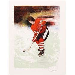 Donato, Hockey Player, Lithograph