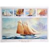 Image 1 : John Gable, Five US Schooners 1851-1876, Offset Lithograph