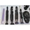 Image 4 : Lot of Ebony Wood Carvings