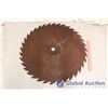 Image 1 : Large Vintage Saw Blade