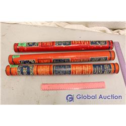 (3) Vintage Liberty Fire Extinguishers, Full
