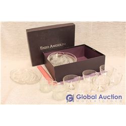 Matching Plate And Cups, Lunch Set (8 Plates, 6 Matching Cups, 2 Extra)